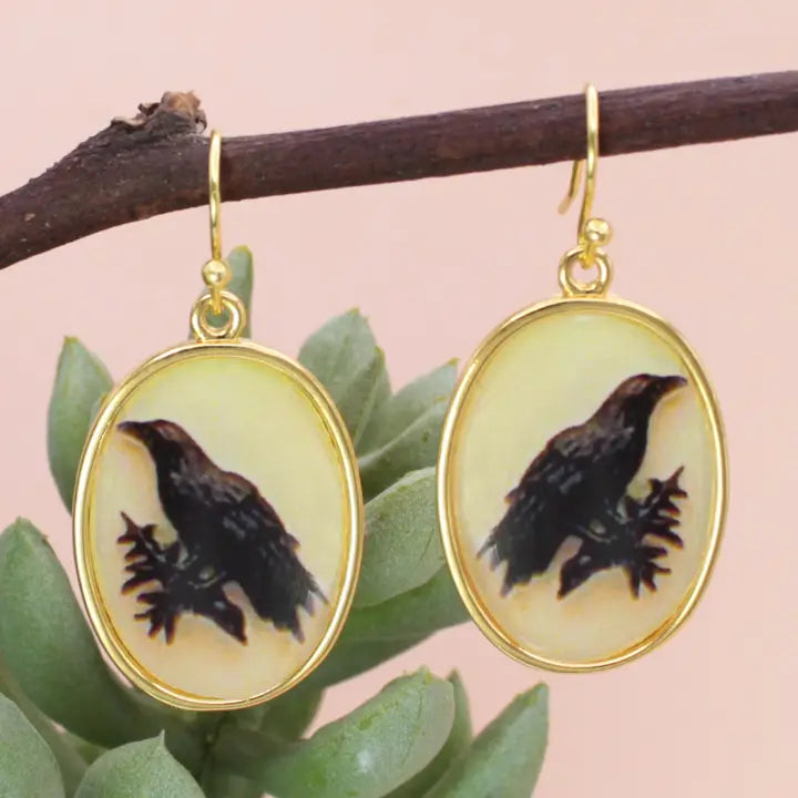 Raven Earrings